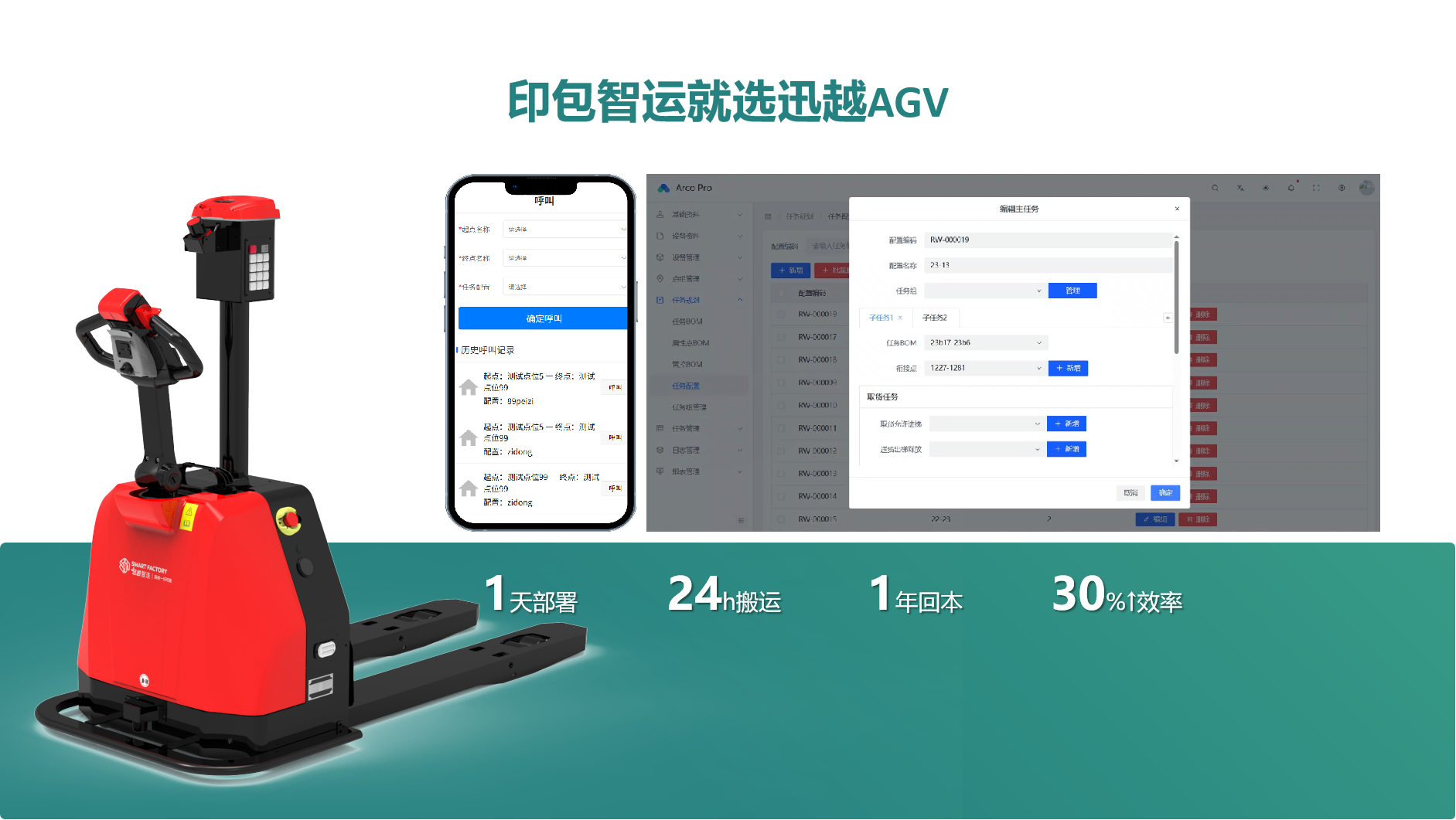 AGV智能物流系统
